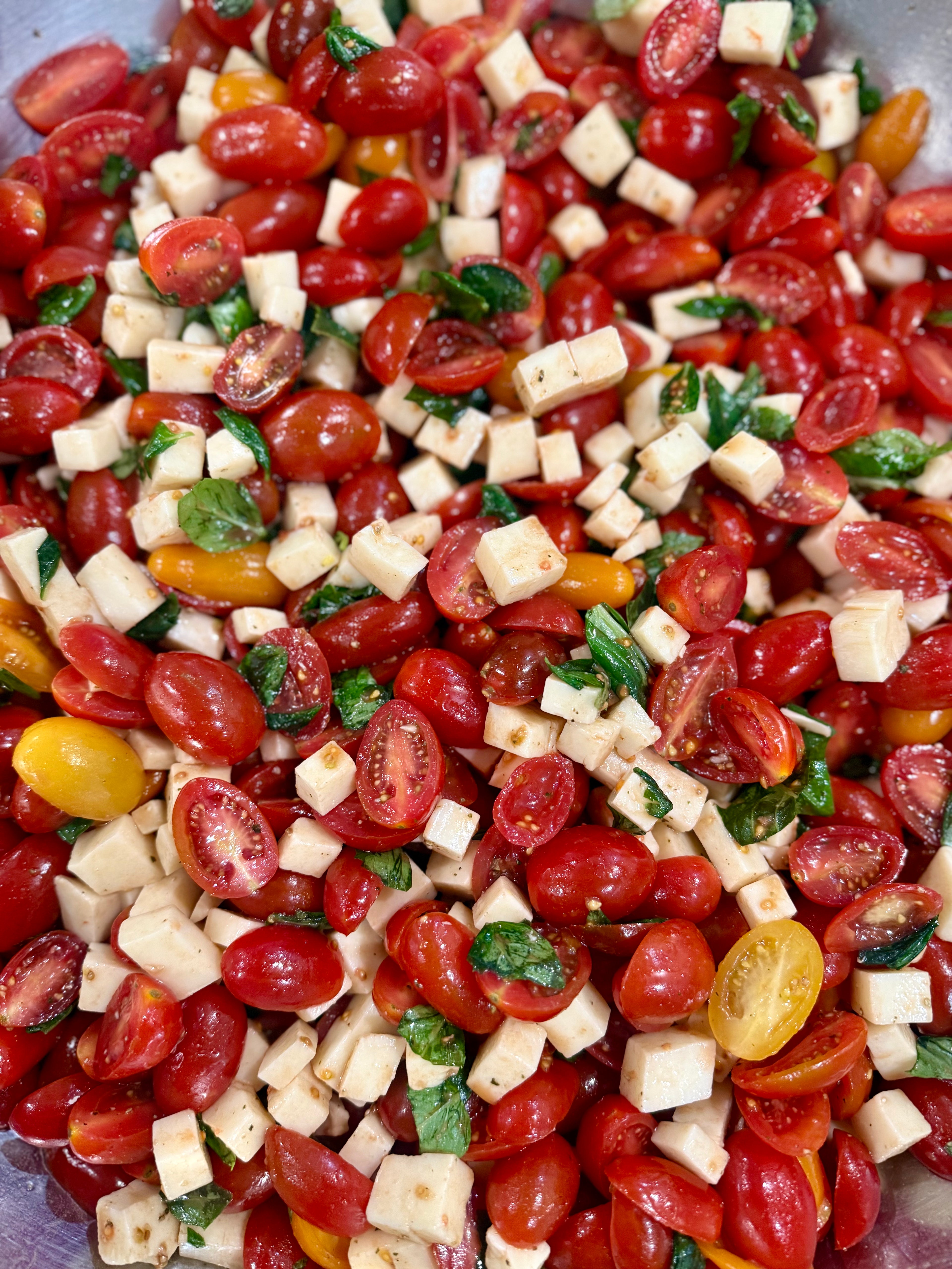 Freeze Dried Caprese Salad