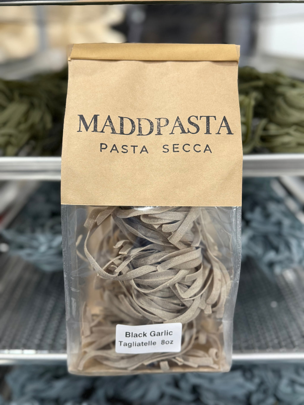 Black Garlic Tagliatelle