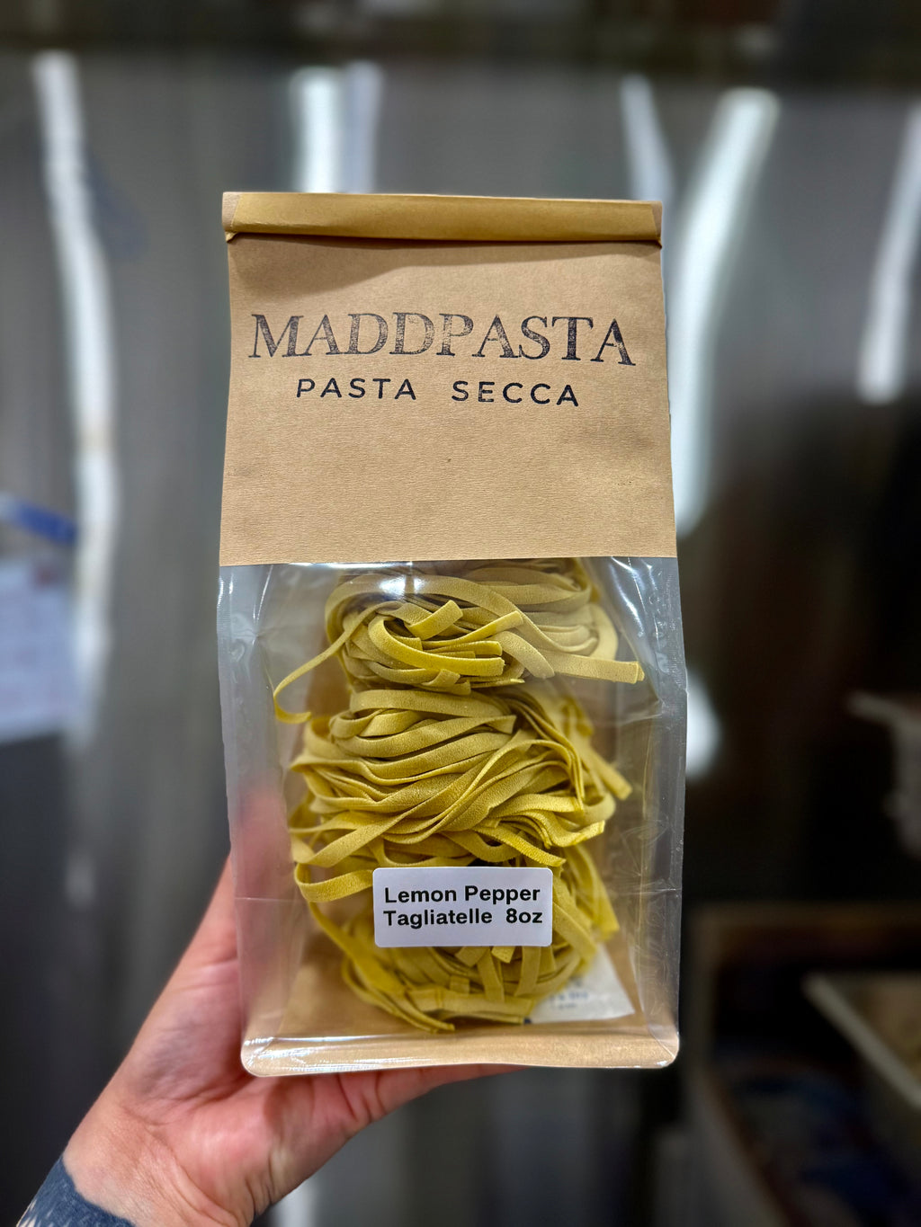 Lemon Pepper Tagliatelle